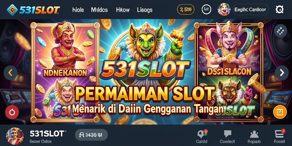 Screenshot gameplay 531SLOT yang menunjukkan keseruan bermain slot.