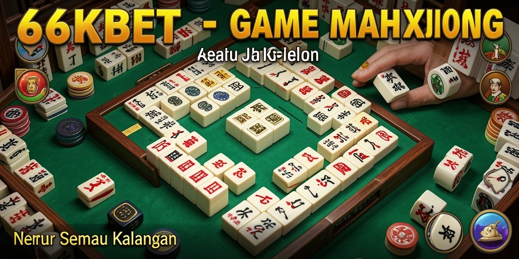 Tampilan gameplay menarik dari 66KBET menampilkan aksi Mahjong yang seru.