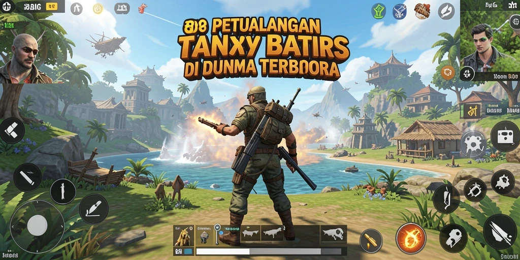 Tampilan gameplay <strong>88BIG</strong> dengan eksplorasi dunia terbuka yang menakjubkan.