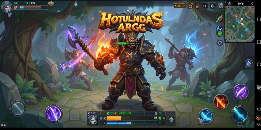 Tampilan gameplay epik dan menegangkan di HOT985.