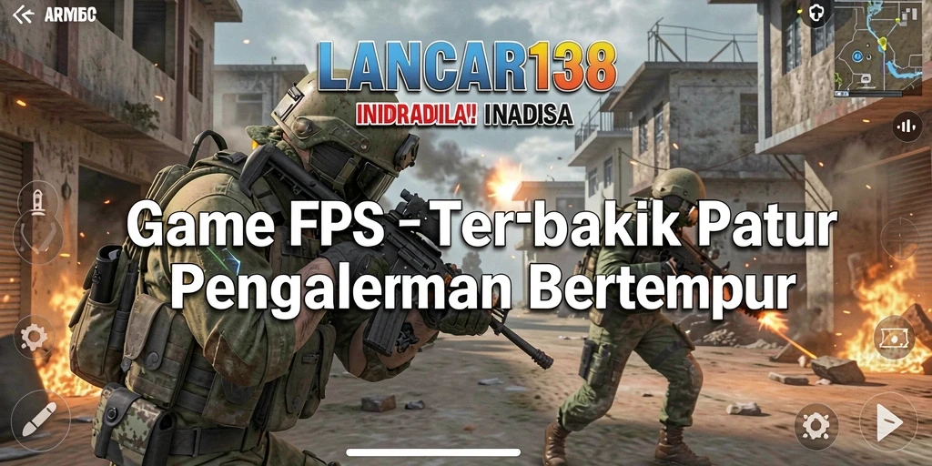 Tampilan gameplay seru dalam LANCAR138 dengan aksi FPS penuh.