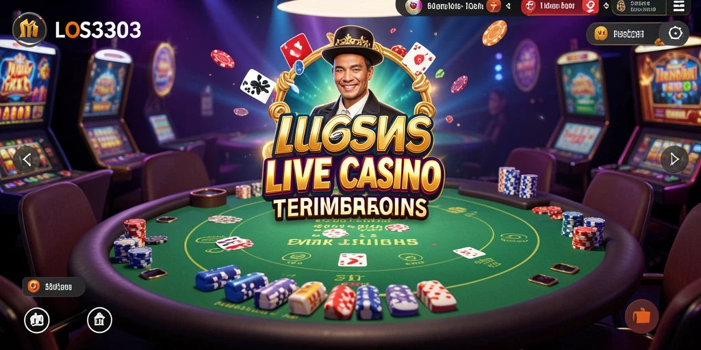 Tampilan screenshot permainan Live Casino yang menarik dan interaktif.