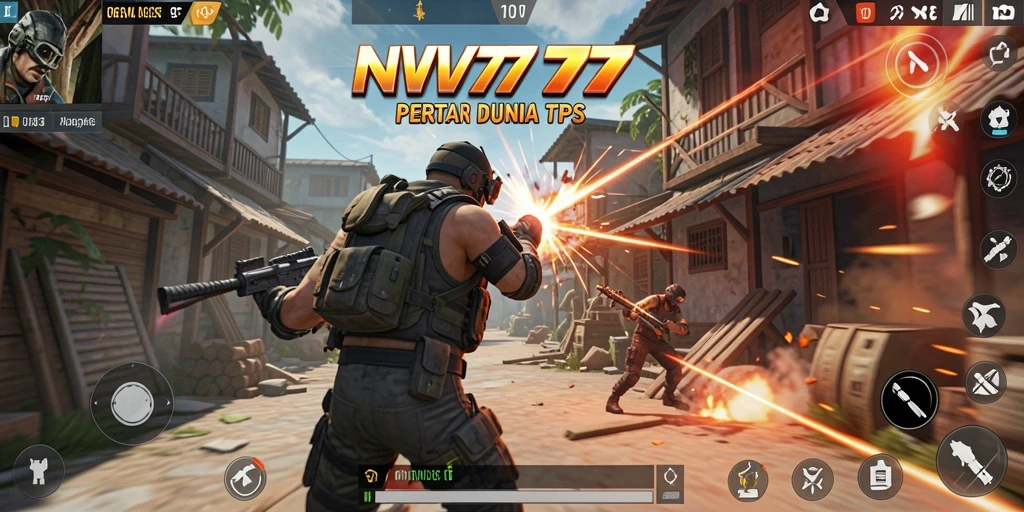 Tampilan gameplay NV77 dengan aksi seru dan grafik menawan.
