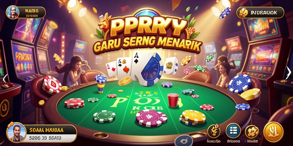 Screenshot utama PPRRYY menampilkan aksi seru permainan Kasino.