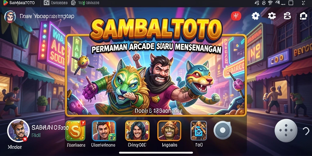 Tampilan gameplay <strong>SAMBALTOTO</strong> yang penuh aksi dan seru.