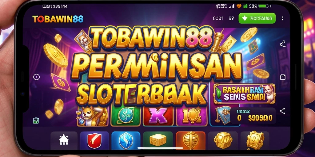 Screenshot gameplay TOBAWIN88 dengan berbagai tema slot yang menarik.
